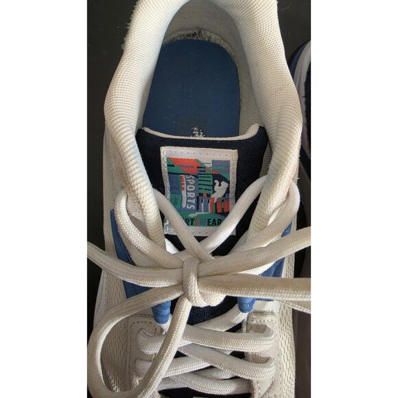 PUMA Mirage Sport White Blue Green Colorblock 397817-02 Men's Athletic Sneakers - Picture 12 of 12